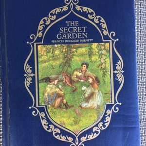Vintage 80s Book Hardcover Secret Garden